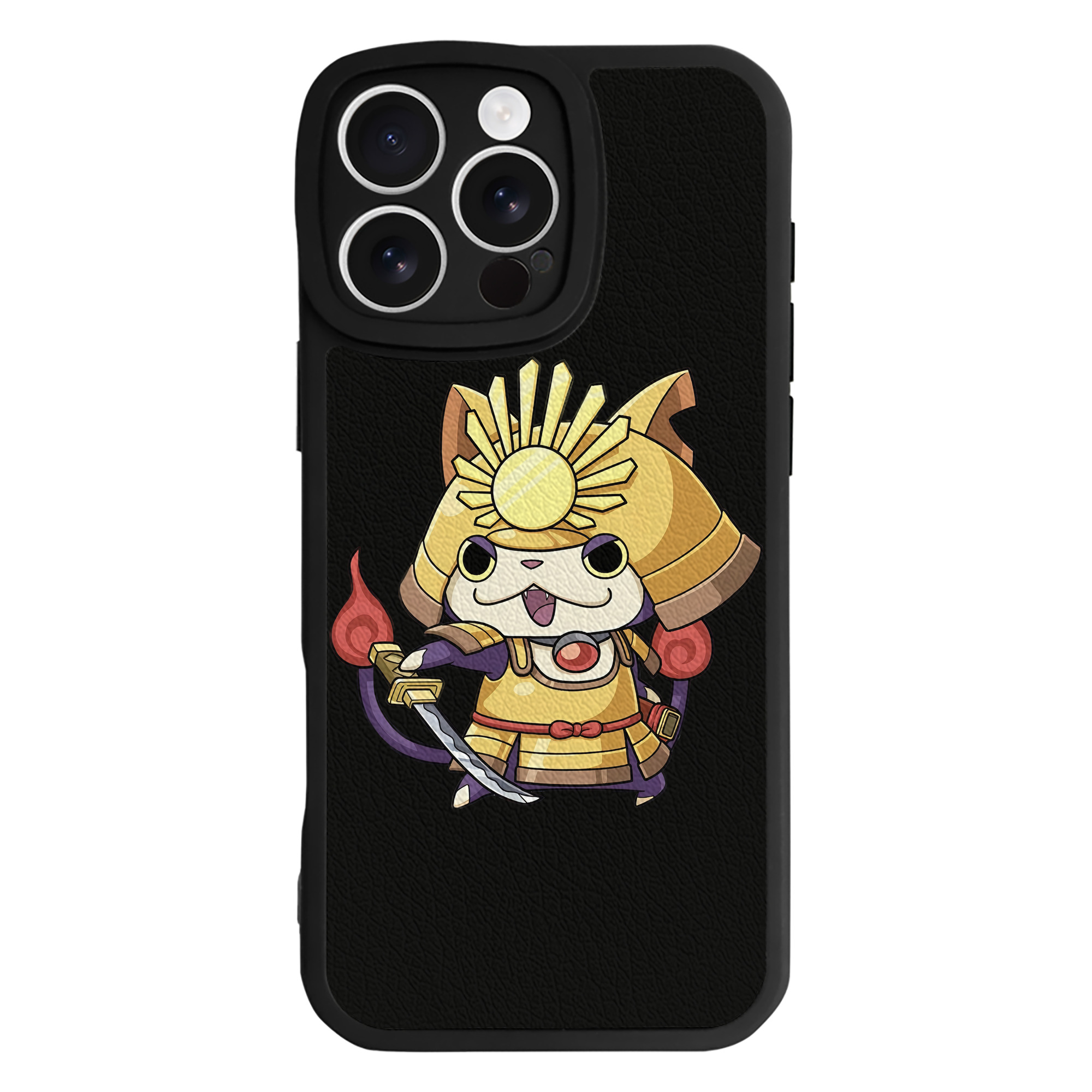 （画像用） 妖怪ウォッチ Yo-kai Watch 【iPhone 16シリーズ対応】シリコンスマホケース（レザー調） 材質：シリコン